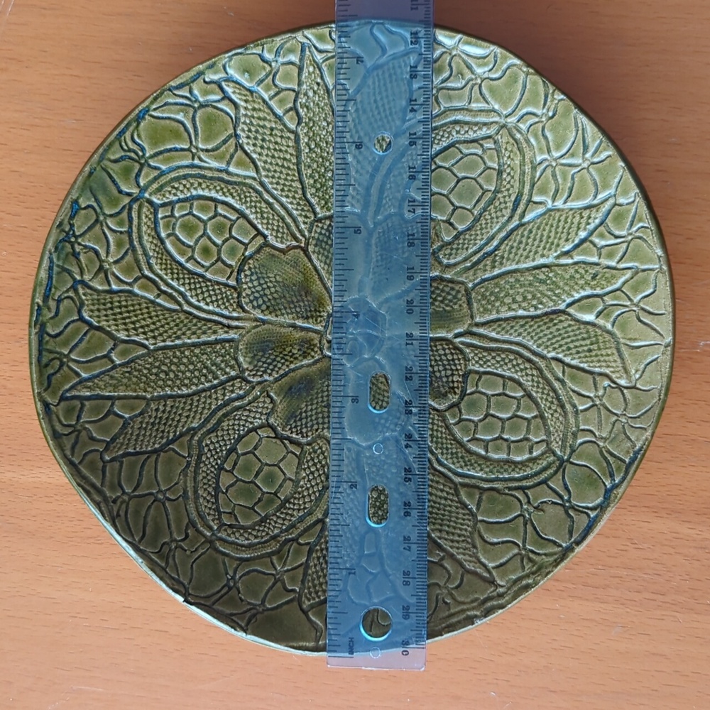 Unique Handmade Pottery Plate - Picture 3 of 3